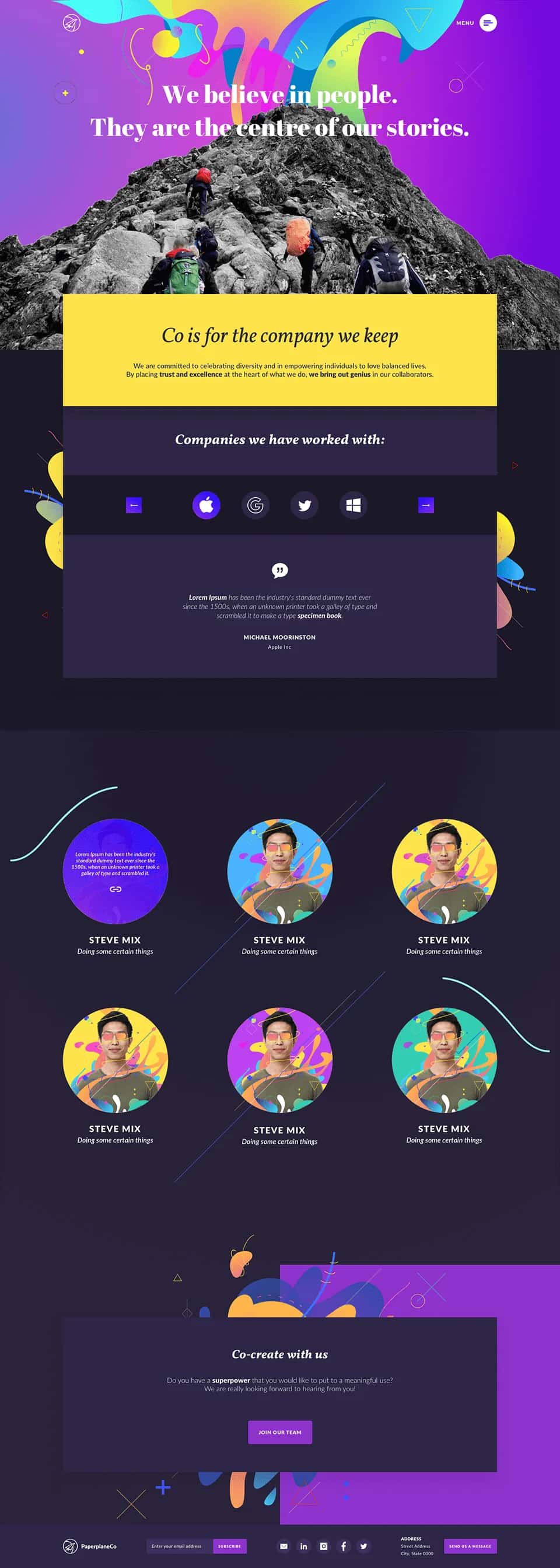 Traveling Website Design