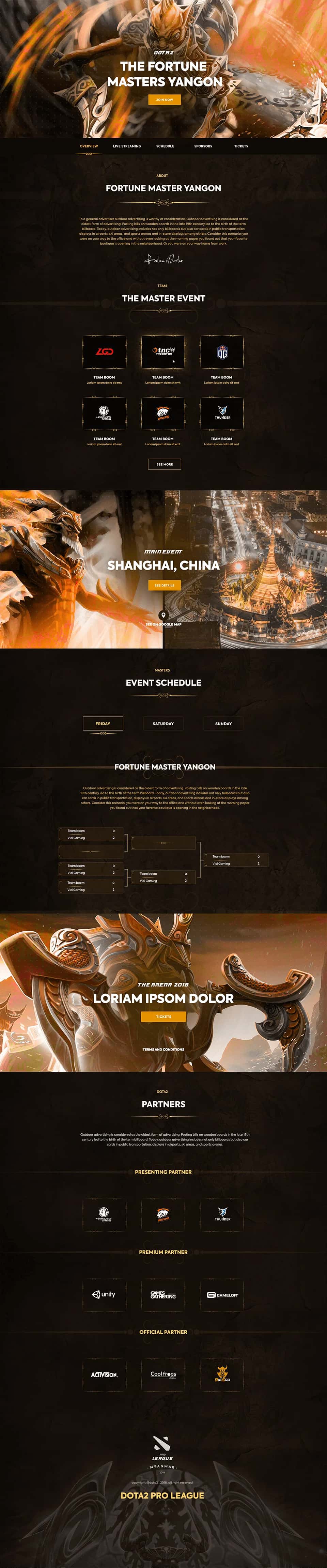 Futuristic Website Design